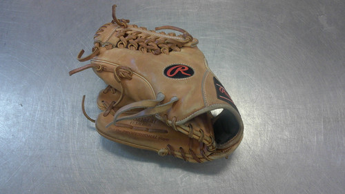 Vist Large View of Product Image Which is Used Rawlings HEART OF HIDE BB/SB Glove LH Throw Tan 11 3/4"