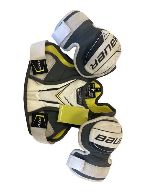 Vist Large View of Product Image Which is Used Bauer SUPREME S170 Youth Shoulder Pads LG