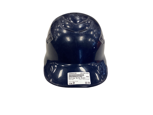 Vist Large View of Product Image Which is Used Rawlings BB/SB HELMET Batting Helmet No Mask Navy Blue SM