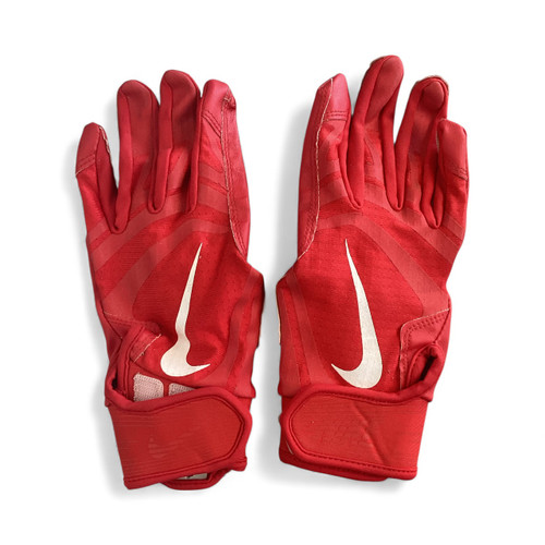 Vist Large View of Product Image Which is Used Nike FOOTBALL GLOVES FB Gloves Red MD