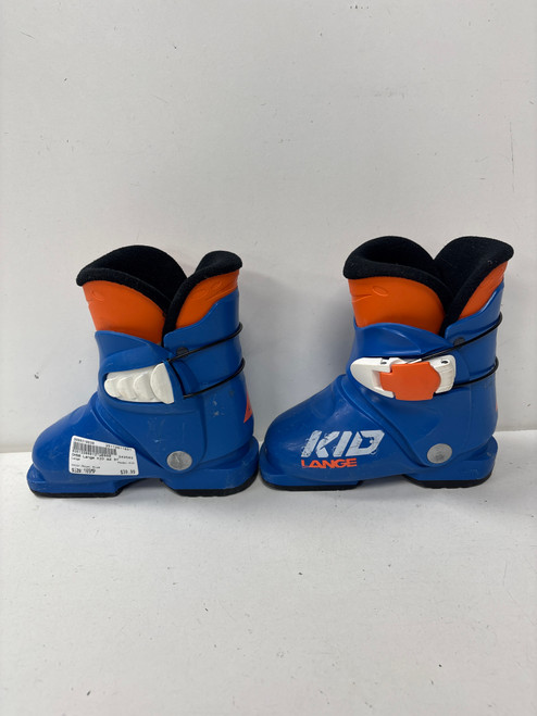 Vist Large View of Product Image Which is Used Lange KID Boys DH Ski Boot Royal Blue 165 MP - Y09