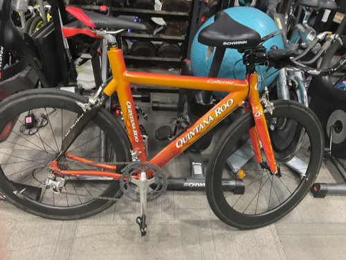 Vist Large View of Product Image Which is Used Quintana Roo CALIENETE Mountain Bike Mens Orange 53-57cm - 21-22" - XL Frame