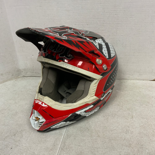 Vist Large View of Product Image Which is Used FLY RACING XS Adult Helmet Red XS