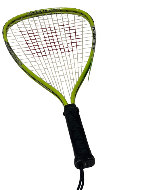 Vist Large View of Product Image Which is Used Wilson XPRESS Racquetball Racquet Neon Green