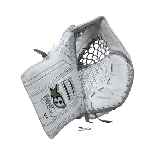 Vist Large View of Product Image Which is Used Brians OPTIK X3 CATCHER Inter Goalie Catcher White