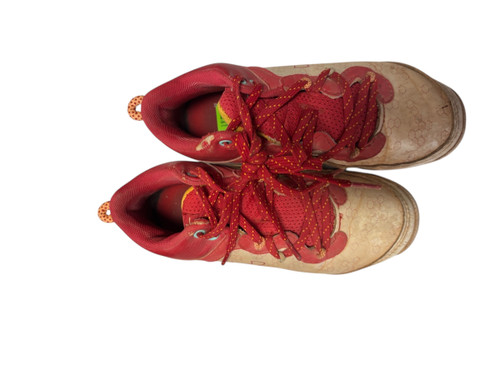 Vist Large View of Product Image Which is Used Under Armour 3026597-600 Baseball Cleats Red Junior 01