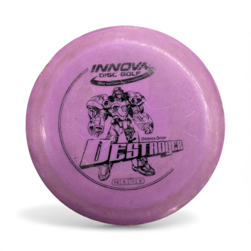 Vist Large View of Product Image Which is Used Innova DESTROYER Disc Golf Driver Pink