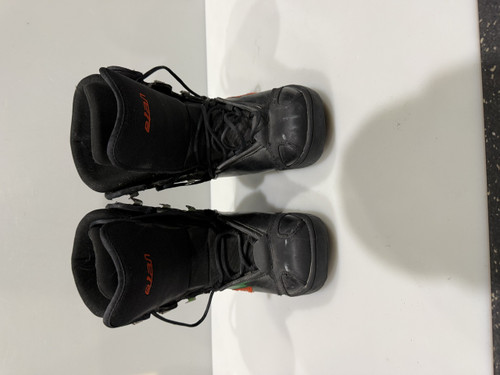 Vist Large View of Product Image Which is Used Elan Boys Snowboard Boots Black Junior 03