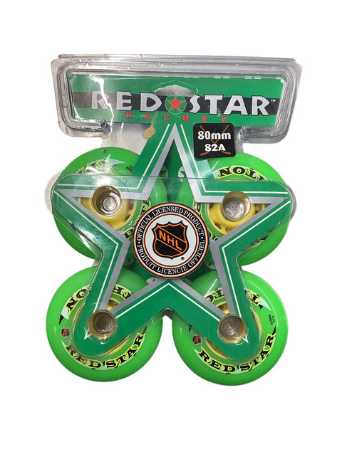 Vist Large View of Product Image Which is Used Street Hockey Redstar Wheels 80mm 82A