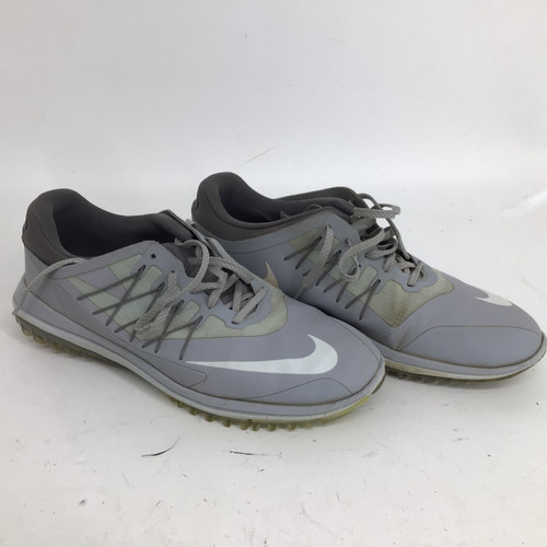 Vist Large View of Product Image Which is Used Nike LUNAR CONTROL VAPOR SR 9.5 DEG SPIKELESS Mens Golf Shoes Grey Senior 9.5