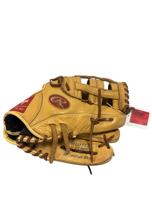 Vist Large View of Product Image Which is Used Rawlings SELECT PRO LITE BB/SB Glove RH Throw Brown 11 1/2"