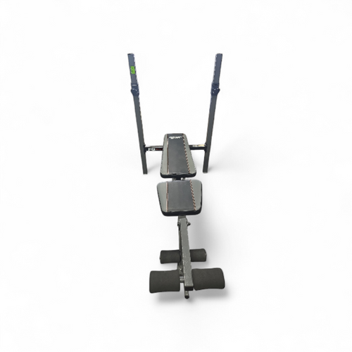 Vist Large View of Product Image Which is Used Fitness Gear FG SPL300 BENCH Olympic Bench