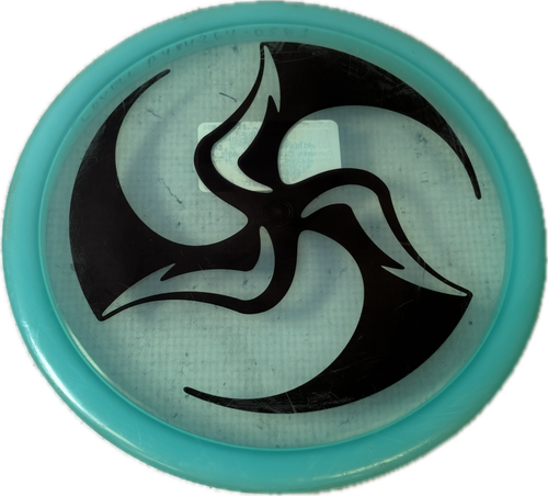 Vist Large View of Product Image Which is Used Dynamic Discs HUK LAB LUCID FELON Disc Golf Mid Range Royal Blue