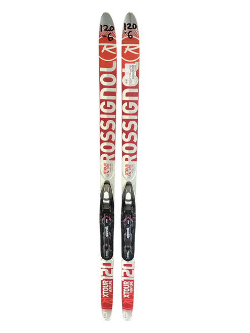 Vist Large View of Product Image Which is Used Rossignol X TOUR VENTURE Boys XC Ski/Binding