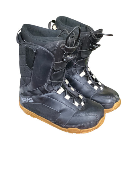 Vist Large View of Product Image Which is Used Sims Mens Snowboard Boots Black Senior 12.5