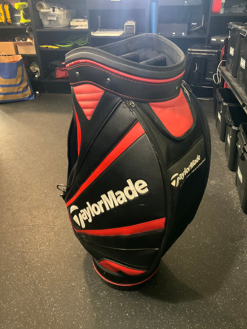 Vist Large View of Product Image Which is Used Taylormade STAFF BAG Mens Cart Bag Black