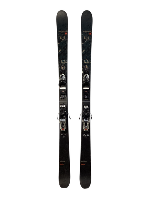 Vist Large View of Product Image Which is Used Rossignol BLACK OPS Mens DH Ski/Binding Black 158 cm