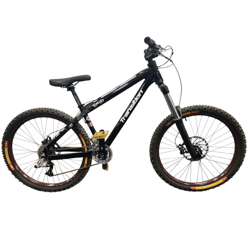 Vist Large View of Product Image Which is Used TRANSITION VAGRANT Mountain Bike Mens Black 43-47cm - 17-18" - MD Frame