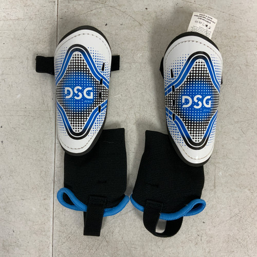 Vist Large View of Product Image Which is Used Soccer Shin Guards Youth White Youth