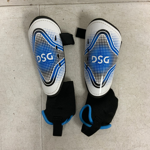 Vist Large View of Product Image Which is Used Soccer Shin Guards Youth White Junior