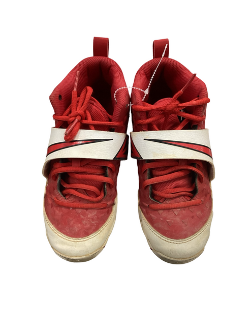 Vist Large View of Product Image Which is Used Nike TROUT 27 BB/SB Cleats Red Junior 03