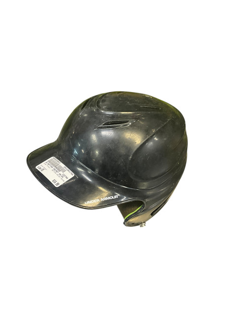 Vist Large View of Product Image Which is Used Under Armour BATTING HELMET SM/XS Batting Helmet No Mask Black XS