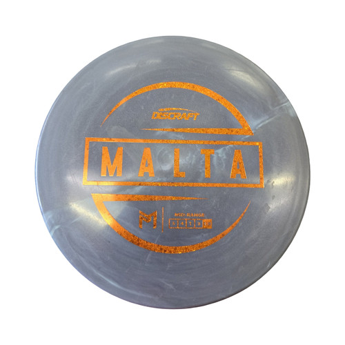 Vist Large View of Product Image Which is Used Discraft MALTA MCBETH Disc Golf Mid Range Grey