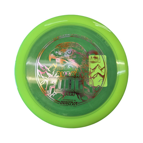 Vist Large View of Product Image Which is Used Innova FIREBIRD Disc Golf Driver Green