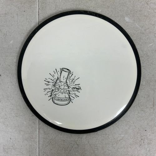 Vist Large View of Product Image Which is Used MVP GYRO LAB SECOND Disc Golf Driver White 155g