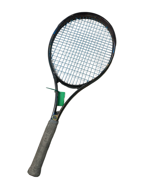 Vist Large View of Product Image Which is Used USA WIMBLEMDON NOVA Adult Tennis Racquet Black 4 1/2"