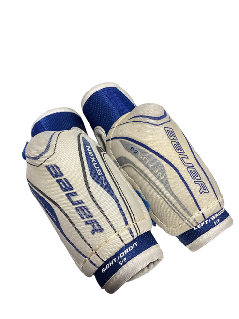 Vist Large View of Product Image Which is Used Bauer NEXUS NFREEZE Junior Elbow Pads SM