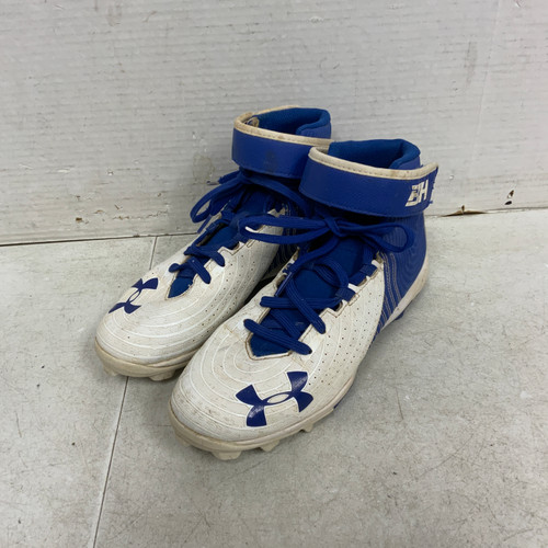 Vist Large View of Product Image Which is Used Under Armour BH BB/SB Cleats Royal Blue Senior 6