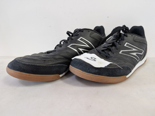 Vist Large View of Product Image Which is Used Nike NEW BALANCE Soccer Indoor Shoes Black Senior 8