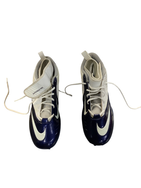 Vist Large View of Product Image Which is Used Nike Adult FB Cleats White Senior 12.5