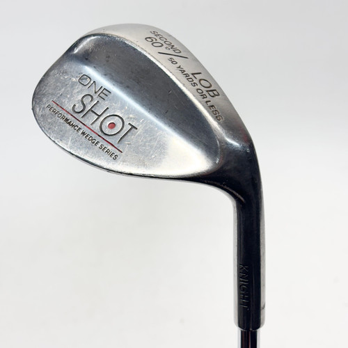 Vist Large View of Product Image Which is Used ONE SHOT Golf Wedge Mens RH 60 Degree