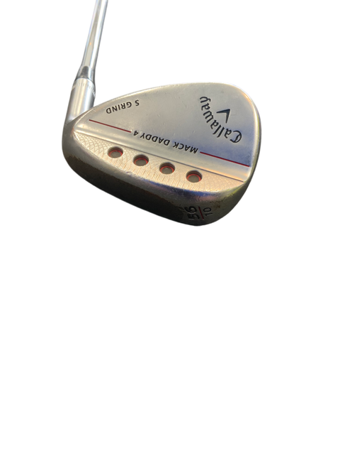 Vist Large View of Product Image Which is Used Callaway MACK DADDY 4 Golf Wedge Mens RH 56 Degree