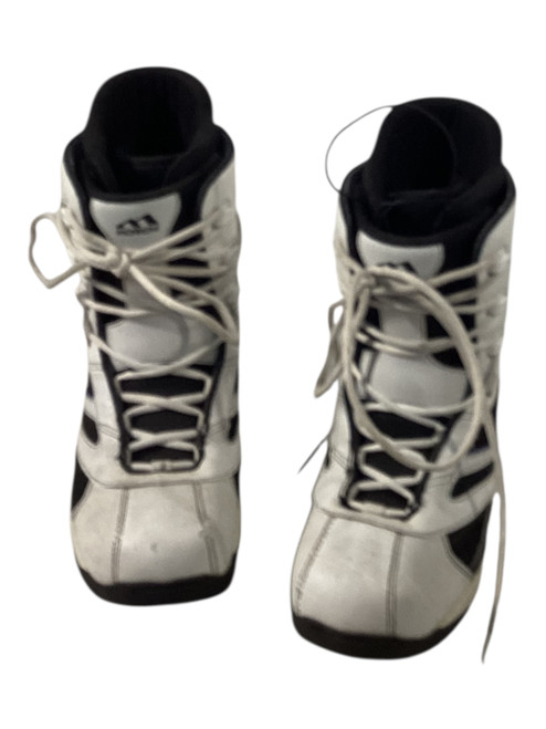 Vist Large View of Product Image Which is Used Morrow SNOWSPORT Womens Snowboard Boots White Senior 8.5