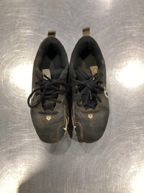 Vist Large View of Product Image Which is Used Nike TROUT BLACK BB/SB Cleats Black Junior 03