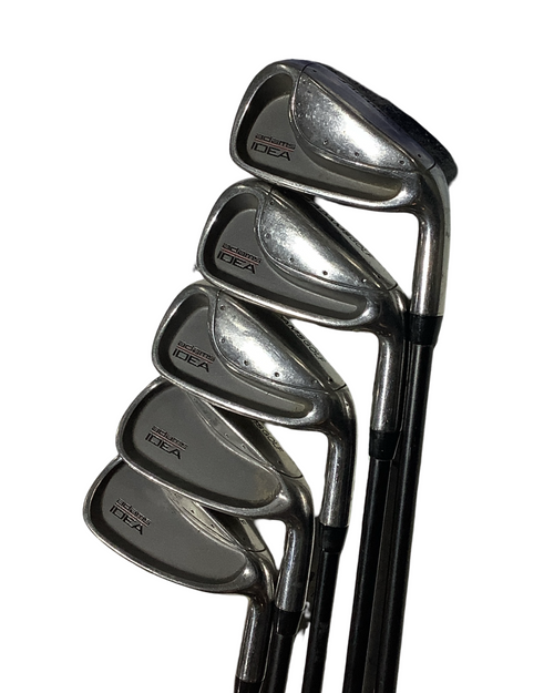 Vist Large View of Product Image Which is Used Adams Golf IDEA Mens Iron Set RH 5I-9I