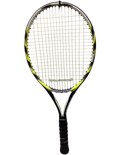 Vist Large View of Product Image Which is Used Head HEAD EXTREME TEAM TENNIS RACKET Adult Tennis Racquet White 4 3/8"