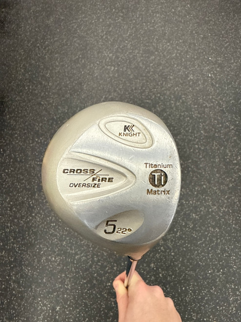 Vist Large View of Product Image Which is Used Knight CROSSFIRE Womens Fairway Wood RH 5 Wood