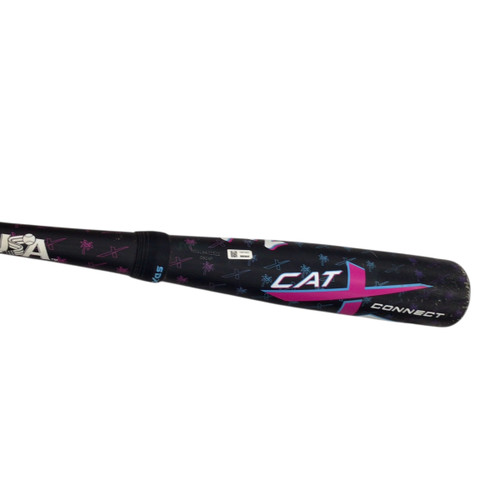 Vist Large View of Product Image Which is Used Marucci CAT X CONNECT BB/SB USA 2 5/8 Bat 28"