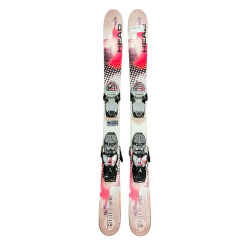 Vist Large View of Product Image Which is Used Head MOJO SPAWN III Girls DH Ski/Binding Pink 97 cm