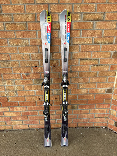 Vist Large View of Product Image Which is Used Salomon EQUIPEID SC Mens DH Ski/Binding Grey 160 cm