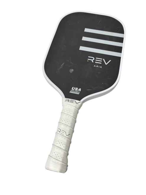 Vist Large View of Product Image Which is Used REV ARIA Pickleball Paddle Black