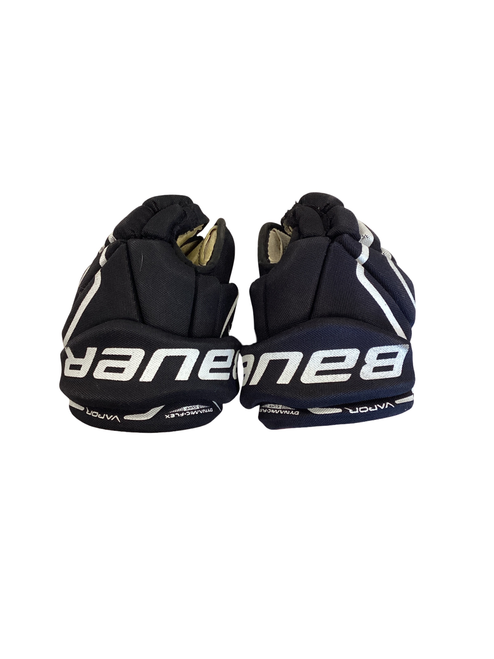 Vist Large View of Product Image Which is Used Bauer LIL SPORT Youth Gloves Black 8"