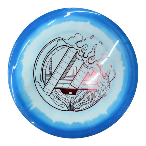 Vist Large View of Product Image Which is Used Innova HALO STAR THUNDERBIRD Disc Golf Driver Royal Blue 176g