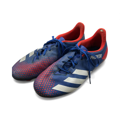 Vist Large View of Product Image Which is Used Adidas Soccer Cleats Royal Blue Senior 8
