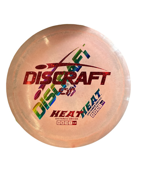 Vist Large View of Product Image Which is Used Discraft HEAT Disc Golf Driver Pink