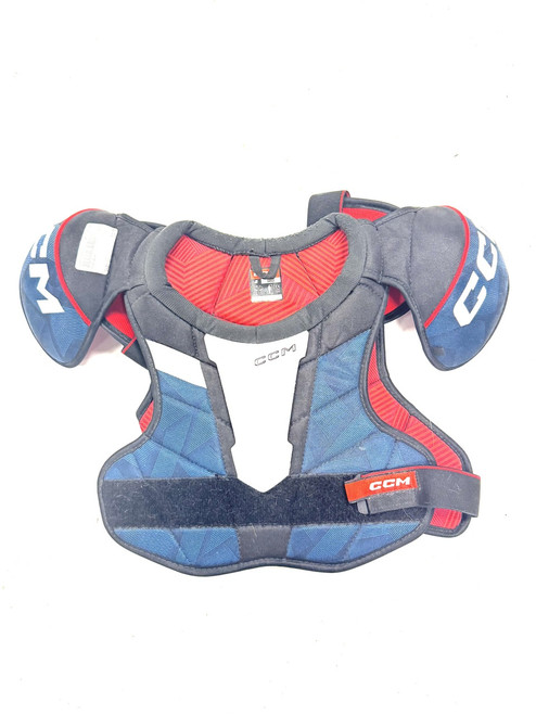Vist Large View of Product Image Which is Used CCM NEXT Junior Shoulder Pads LG